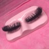 Fluffy strip lashes 21mm - Specification: Short bottoms