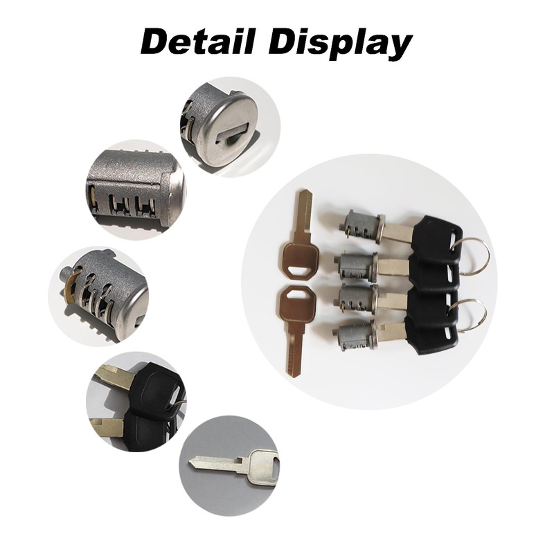 Set of 4 lock cores for Yakima SKS, one key