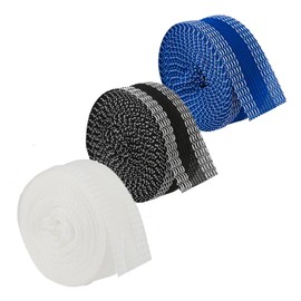 Audio frequency% 3 Stück 2.5cm X 10m Saumband Zum Aufbügeln, Saumband Selbstklebend, 3 Farben Bügelband Für Kleidung Für Vorhänge Und Kleidungsstücke, Hose Kürzen Ohne Nähen