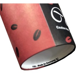 Trendsky Made in DE 100 x Diameter 90 mm 300 ml Coffee Cups + Lid + Stirrers 14 cm Disposable Paper Cups Coffee to Go 0.3 L