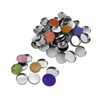 Allwon 56 Pack Empty Round Metal Pans for Eyeshadow Palette