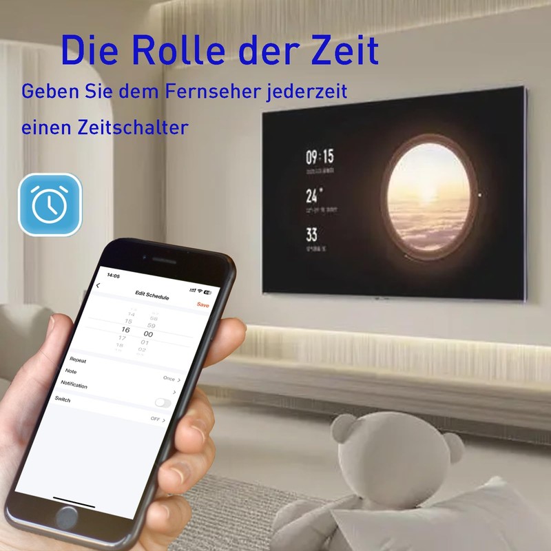 JOYELEC Smart WLAN Electricity Meter, DIN Rail 1 Phase 63
