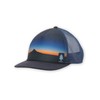 Pistil Men's Dusk Trucker Hat, Mt Hood