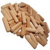 Wooden Dowels Premium Wood Plugs, Dowling, Tapered Pins, Fluted, Versatile