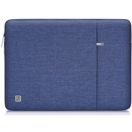 NIDOO 15 Inch Laptop Sleeve Case Protective Notebook Bag Cover for 16" MacBook Pro M2 M1 / 15" Surface Book 3 2 / ThinkBook 15 / IdeaPad Slim 3i / 15.6" IdeaPad 5i / XPS 15 / Latitude 3540, Blue