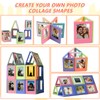Magnetic Photo Frames for Fridge, 12 Pack Mini Magnetic Picture