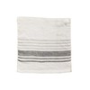 IPPINKA Senshu Japanese Towel, Ultra Soft, Quick-Drying, Two-Tone End Stripes,