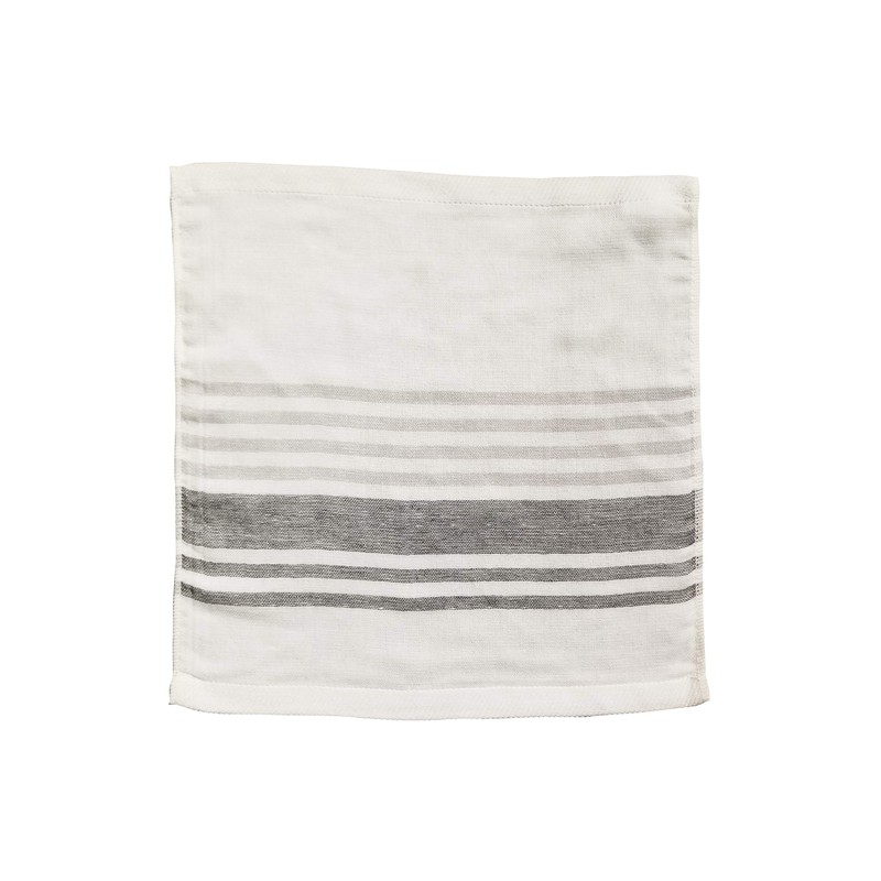 IPPINKA Senshu Japanese Towel, Ultra Soft, Quick-Drying, Two-Tone End Stripes,