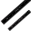 Zotemo Metal Ruler Kit 12 Inch and 6 Inch, Stainless