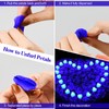 KOABY 2000/4000/8000pcs Artificial Rose Petals with LED Tea Lights Kit,