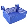Pool Hanging Storage Basket Adjustable Support Rods Removable Toy Basket