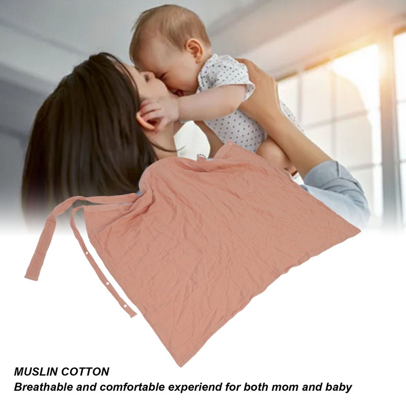 Nursing Cover for Breastfeeding Privacy Protection Breathable Cotton Multi Use