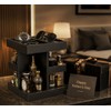 Cologne Organizer for Men Rotating Bathroom Counter Organizer, 3-Tier Solid
