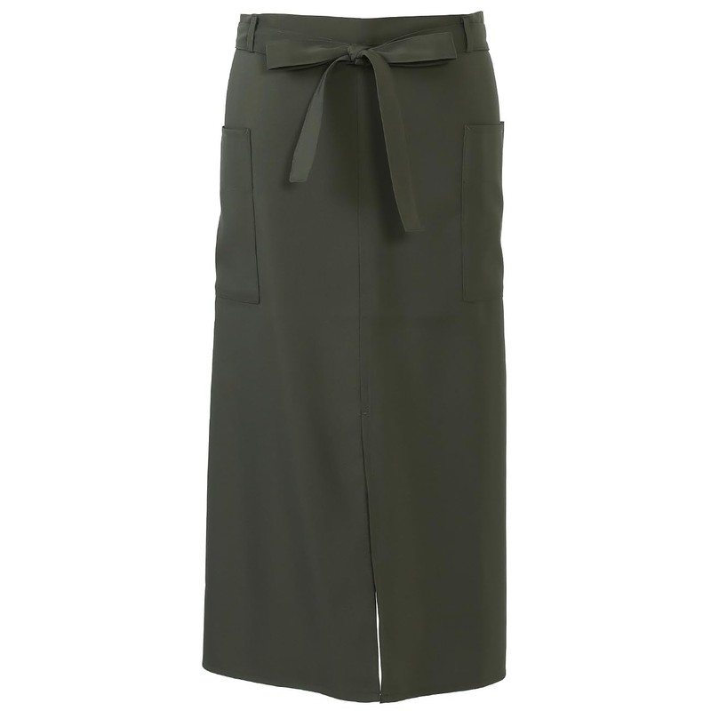Seven Uniforms GT7010 Underwaist Apron, Long Apron, Khaki, Free, Khaki