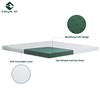 CHUN YI Cooling Memory Foam Mattress Topper for Twin Size