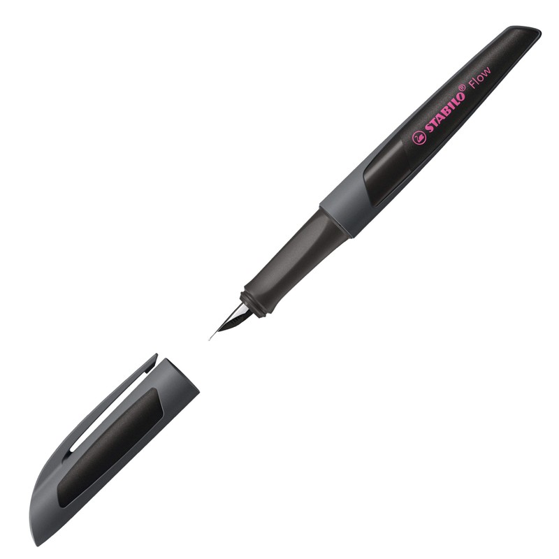 Fountain Pen - STABILO Flow - ACTIVE - Anthracite