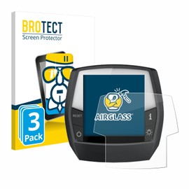 BROTECT Protective Glass for Bosch Intuvia Active/Performance Line (Pack of 3) Protective Film Tempered Glass [Extremely Scratch-Resistant 9H, Anti-Fingerprint, U