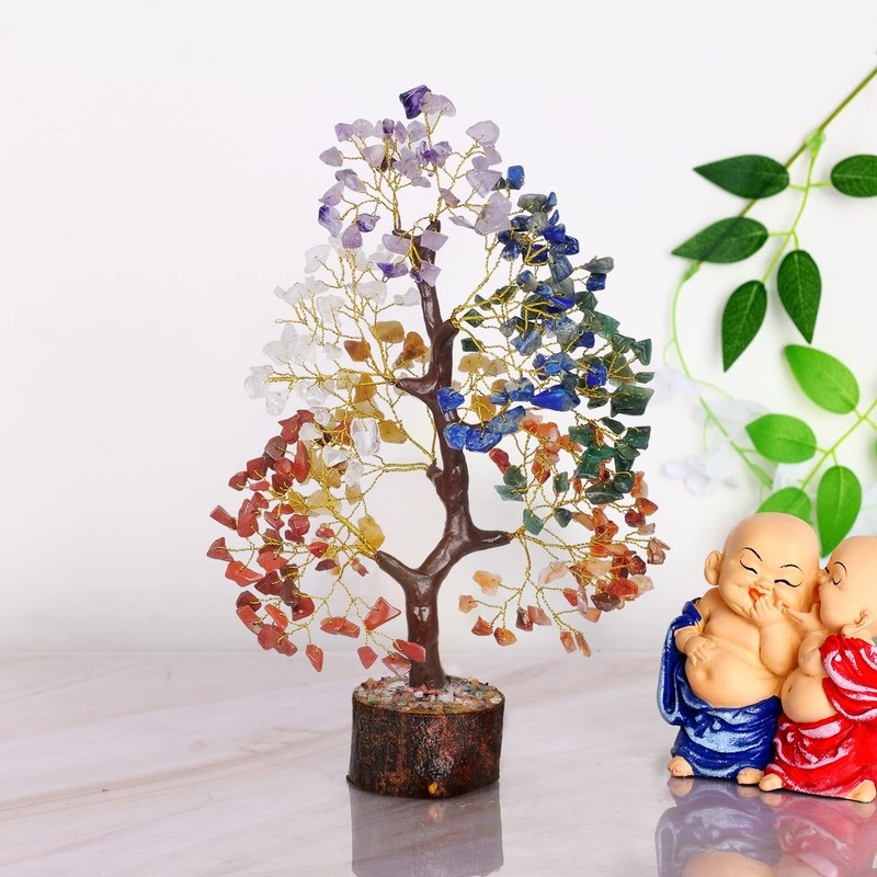 Black Tourmaline Tree - Haeling Crystal - Gemstone Money Tree