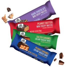 Little Secrets Dark Chocolate Variety Packs | Assorted 14 Bars | 30% Less Sugar | Nothing Artificial | 7.8 Ounce, Pack of 1