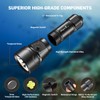 Odepro ND51 2500 Lumens Super Bright Dive Light with 4