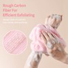 Exfoliating Back Scrubber, Korean Body Back Scrubber Towel for Shower,