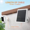 Paodekua Solar Panel for Ring Camera, 2 Pack 4W Solar