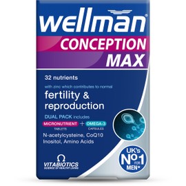 Wellman Conception Max, Conception and Fertility Vitamin for Men