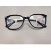 Chelsea Morgan CM 8008 Black / Silver 54-16-140 Women Eyeglasses