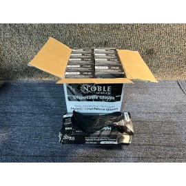 Noble QTY 1000 Noble NexGen 3 Mil Thick Black Hybrid Powder-Free Gloves Extra Large