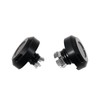 Motorcycle Front Slope Cut Axle Nut Caps Compatible for Harley