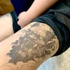 Goblin Tattoo Waterproof Body Sticker Large 2 Types 2ea
