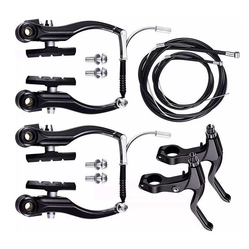 Bike Front Rear V Brake Set Aluminum Alloy Mountain Road