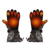 1Pair Heated Gloves DC Connection Battery Powered Touchscreen 3 Adjustable