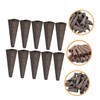 Totority 10Pcs Hydroponic Planting Sponges Soilless Grow Sponges for Germination