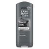 Dove Men+Care Elements Body Wash Charcoal+Clay 13.5 oz Effectively Washes