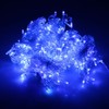 NOVADEAL 110V 3.5M/11ft 96 LED Linkable Fairy Curtain String Light