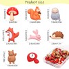 Animal Push Pins, 30PCS Cartoon Bear Bunny Thumbtack Drawing Pins