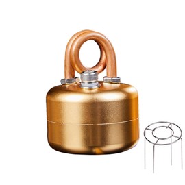 Gexdes Mini Alcohol Camping Stove Aluminum Spirit Burner with Stand