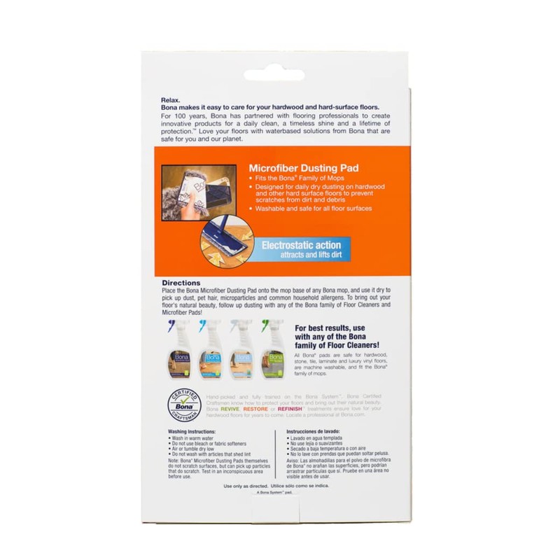 Bona WM710013272 MicroPlus Dusting Mop Pad