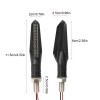 Unbranded 2pcs 12LED Universal Motorcycle Amber Turn Bike Signal Indicators
