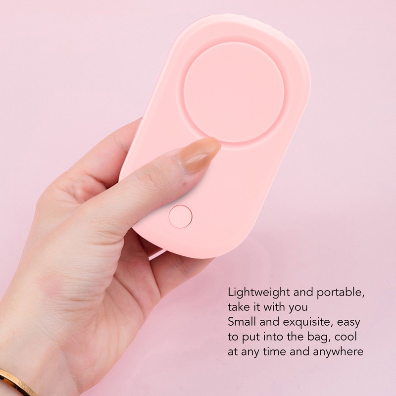 Eyelash Fan Dryer USB Charging Bladeless Quiet Handheld Portable Mini