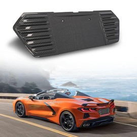 awliye Carbon Fiber License Plate Frame Compatible with Corvette C8 2020 2021 2022 2023 C8 Corvette Accessories C8 Corvette License Plate Frame ABS Rear License Plate Frame License Plate Cover