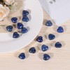 Nupuyai Nupuyai 12pcs Lapis Lazuli Crystal Heart Love Palm Worry