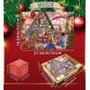 Puzzle Christmas Advent Calendar,Stocking Stuffers for Adults, 1008 Pieces 24