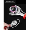 MAGIC SELECT Universal Socket Wrench 48 in 1 Ratchet with