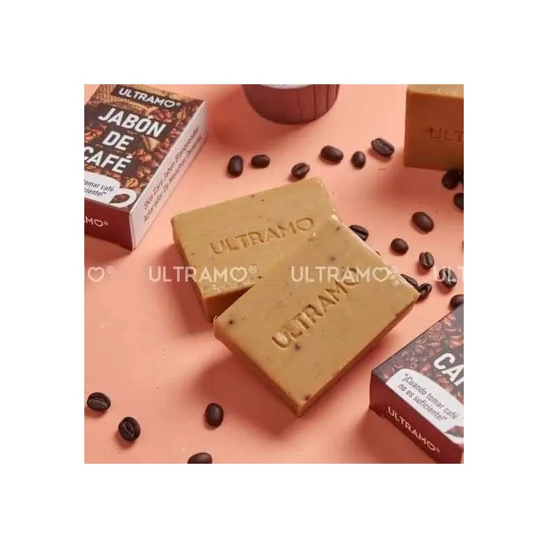 Ultramo Jabón De Café Ultramo Original Aclarador De Manchas Oscuros