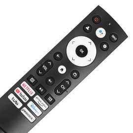Amtone ERF3M90H ERF3V90H ERF3A90Replacement Remote Control for Hisense Smart Google TV Works with 43A6H 50A6H 55A6H 65A6H 75A6H 50U6H 55U6H 65U6H 75U6H 65U8H 75U8H (No Voice Function)