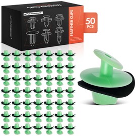 A-Premium 50PCS Nylon Rear Lamp Retainer Clips with Sealer Compatible with Toyota Corolla, Highlander & Lexus RX350, RX350L, RX450h, RX450hL, GS F, GS200t, GS300, GS350, GS450h, LS460, LS600h, RC F