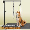 Dog Grooming Arm with Metal Clamp - Adjustable Portable Dog