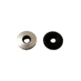 #8 Neoprene EPDM Bonded Sealing Washers Stainless Steel 18-8, Neo Bond, 100 Pieces (#8 NEO Bond Washer)